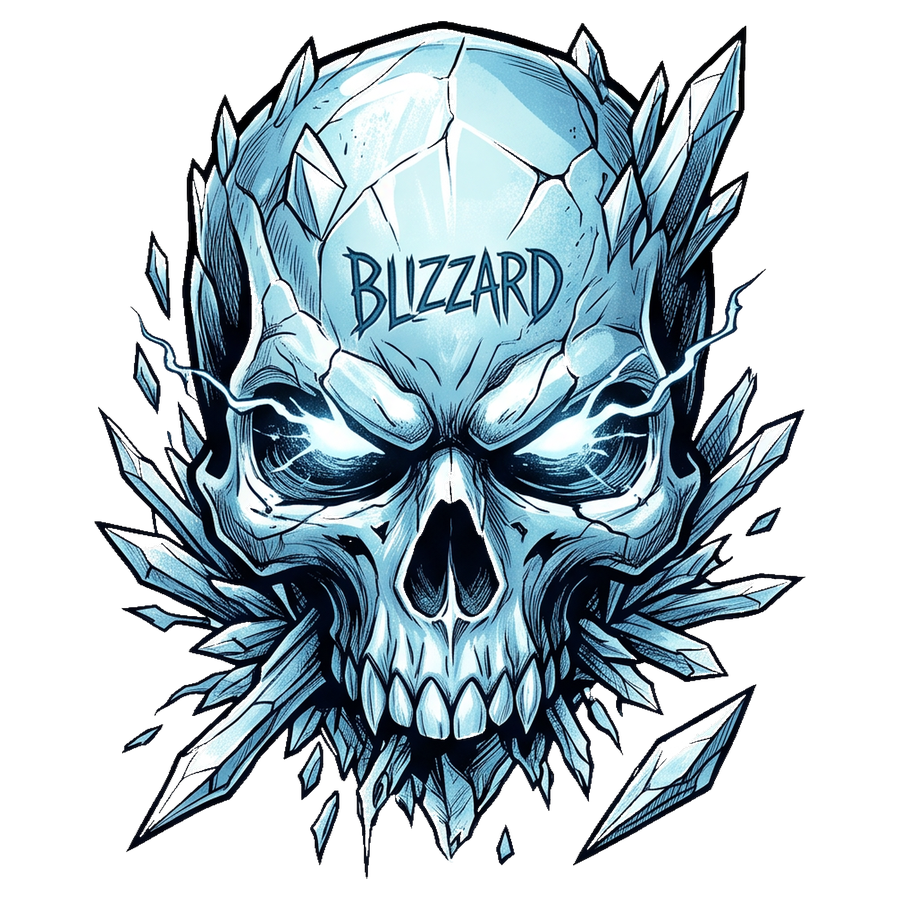 Front Glow - Ice Skull