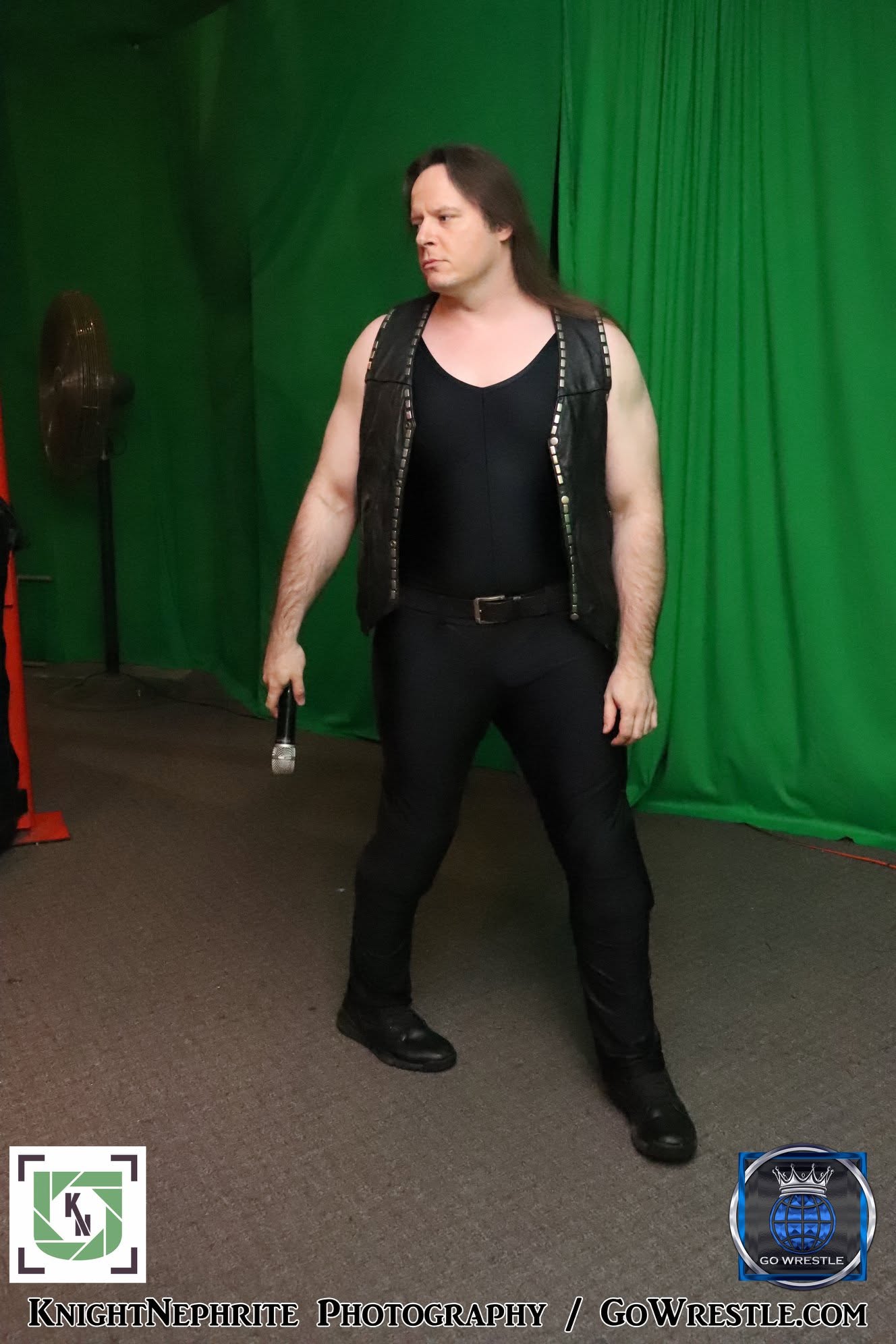 Kyle Blizzard at a Go Wrestle event