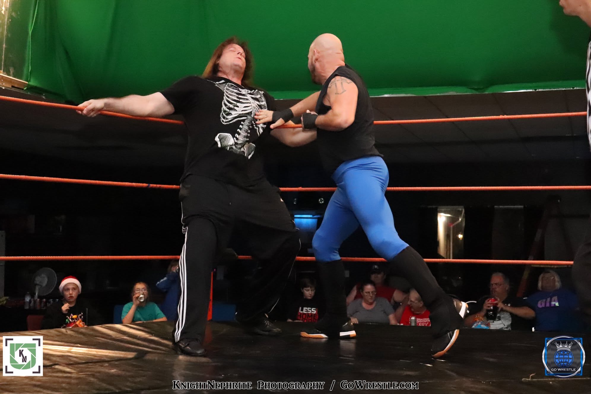 Kyle Blizzard at a Go Wrestle event