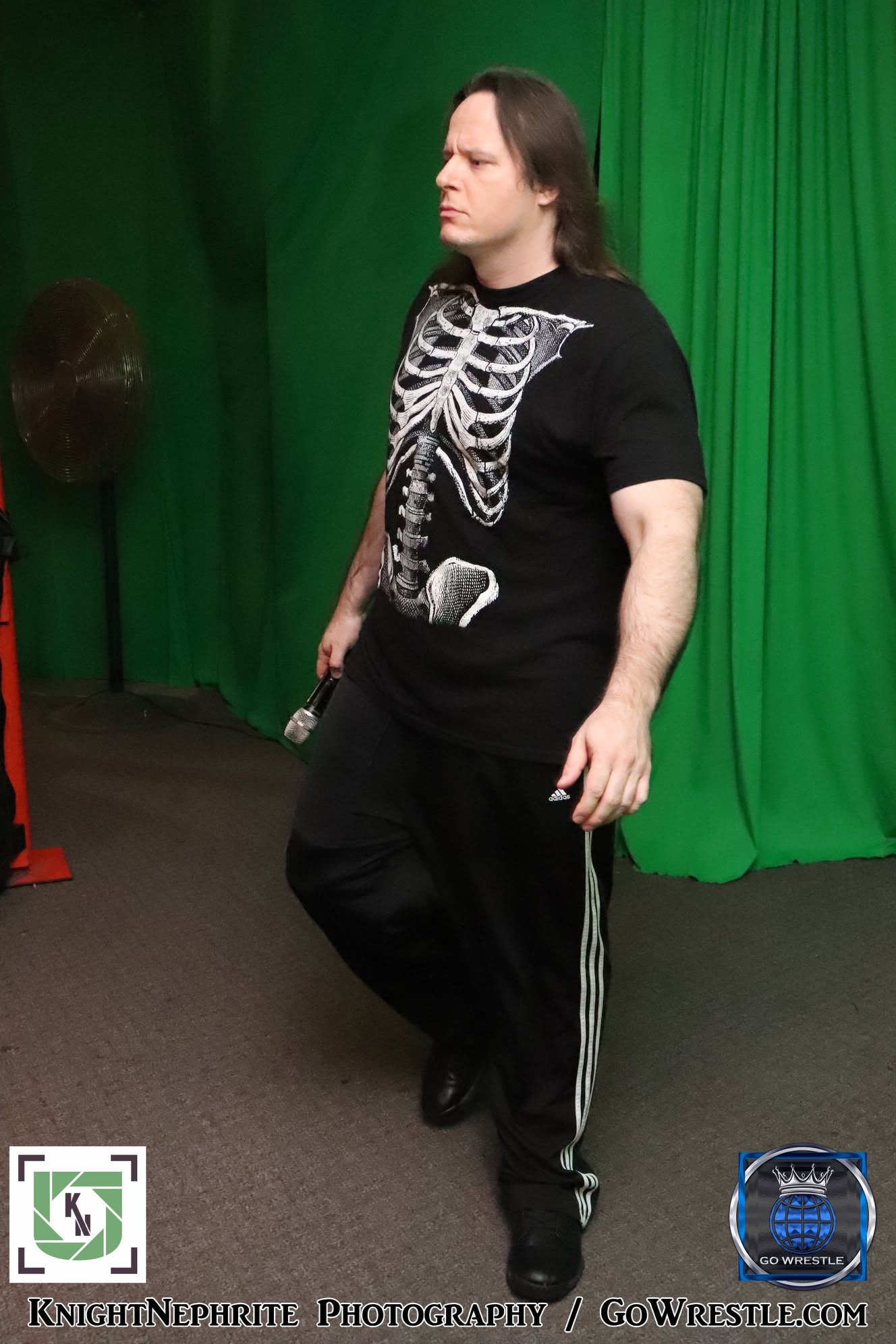 Kyle Blizzard at a Go Wrestle event