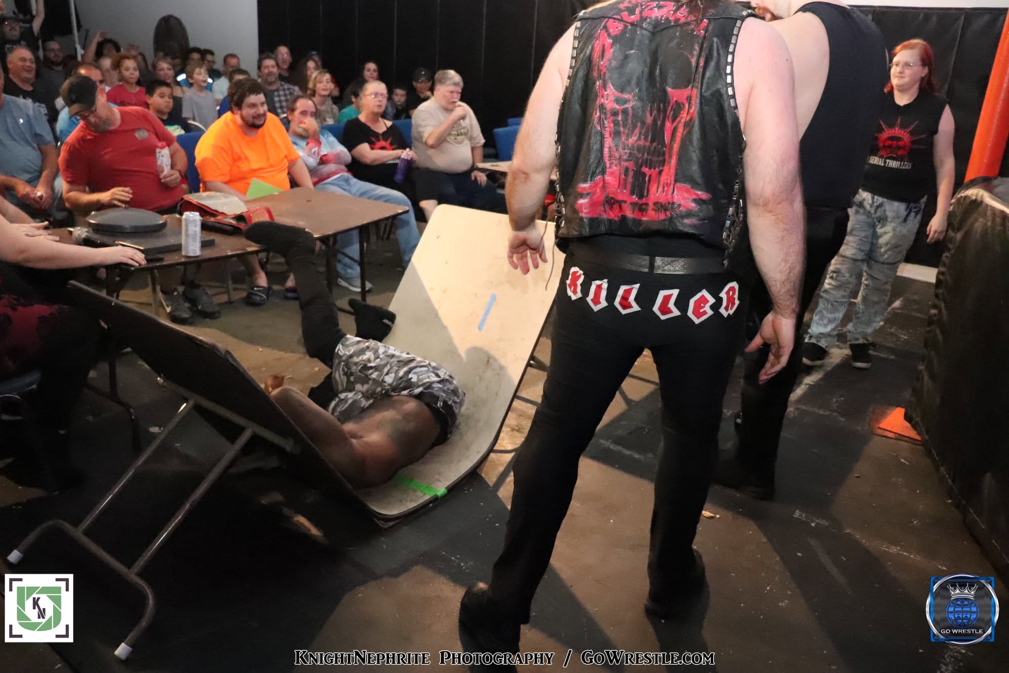 Kyle Blizzard at a Go Wrestle event