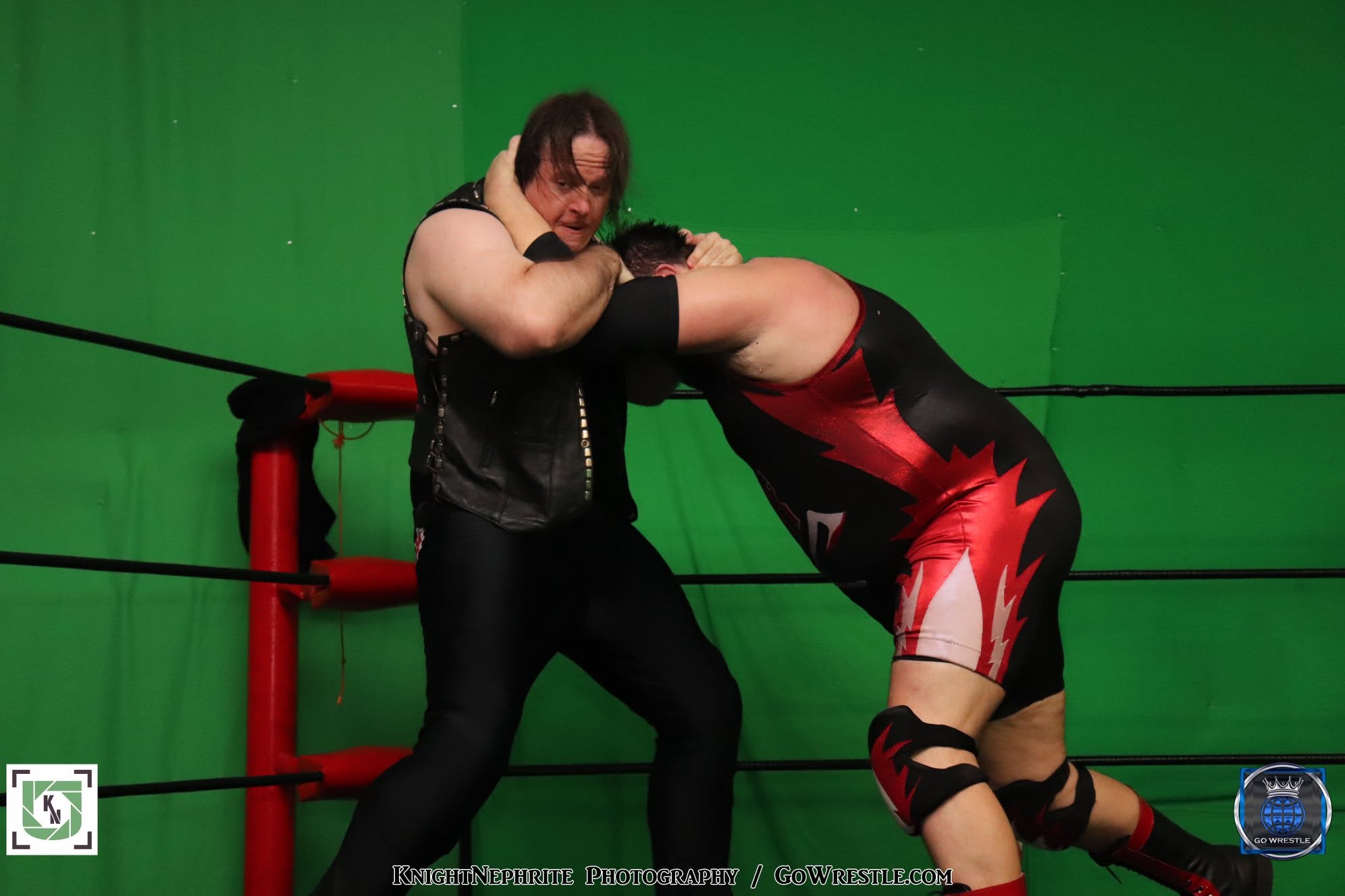 Kyle Blizzard at a Go Wrestle event
